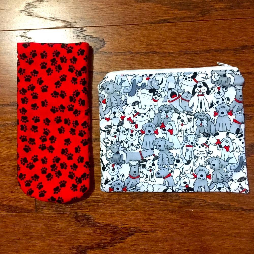 Handmade New dog/paw print bundle